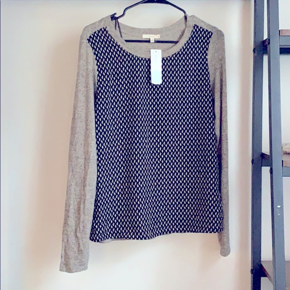 Long sleeve blouse